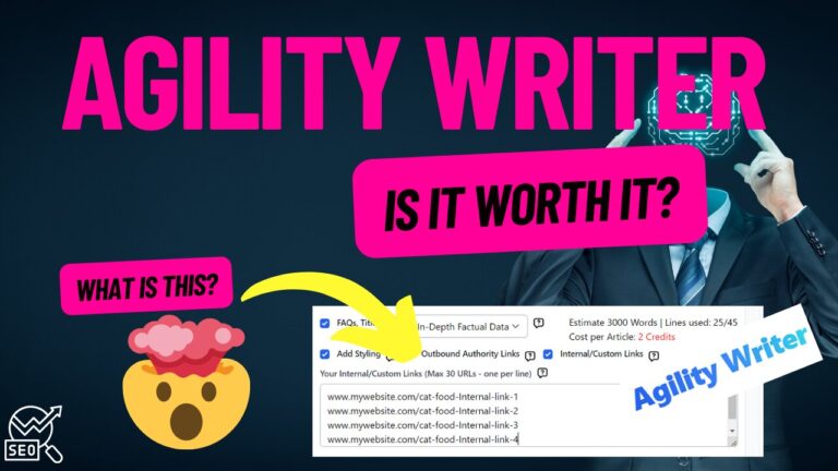 How To Write SEO-optimized Blog Posts with Agility Writer