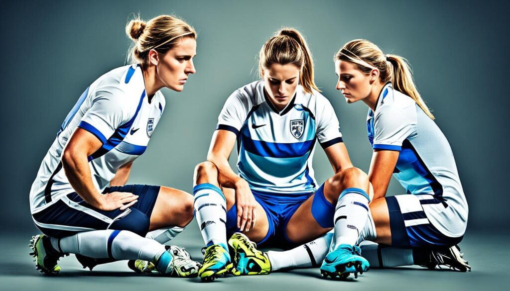 response to ACL injuries in female footballers